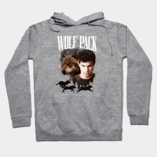 The Twilight Saga Jacob Wolf Pack Girls Muscle Hoodie